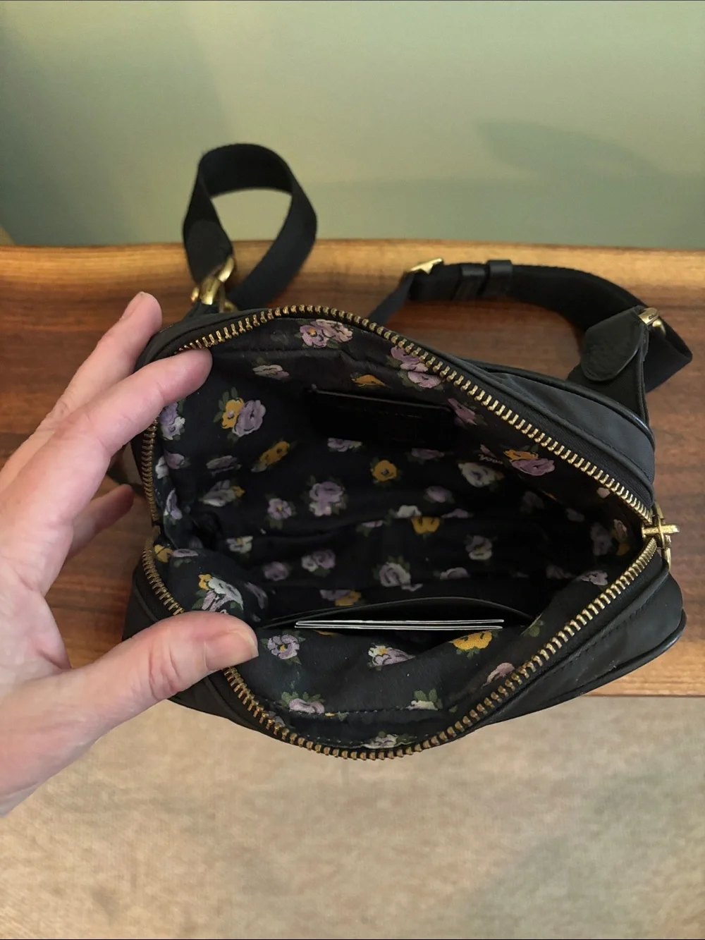 Coach women’s belt bag